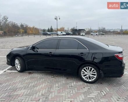 Черный Тойота Камри, объемом двигателя 2.5 л и пробегом 165 тыс. км за 16600 $, фото 2 на Automoto.ua