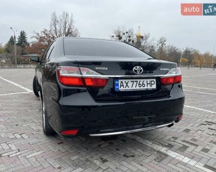 Черный Тойота Камри, объемом двигателя 2.5 л и пробегом 165 тыс. км за 16600 $, фото 5 на Automoto.ua