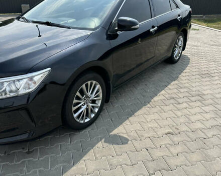 Черный Тойота Камри, объемом двигателя 2.5 л и пробегом 168 тыс. км за 18500 $, фото 3 на Automoto.ua