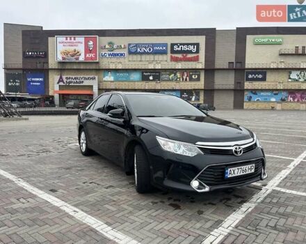 Черный Тойота Камри, объемом двигателя 2.5 л и пробегом 165 тыс. км за 16600 $, фото 1 на Automoto.ua