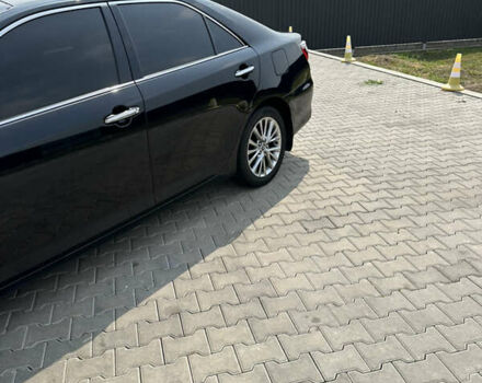 Черный Тойота Камри, объемом двигателя 2.5 л и пробегом 168 тыс. км за 18500 $, фото 4 на Automoto.ua