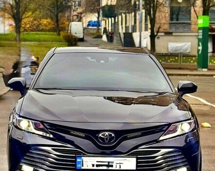 Черный Тойота Камри, объемом двигателя 2.5 л и пробегом 77 тыс. км за 25600 $, фото 2 на Automoto.ua