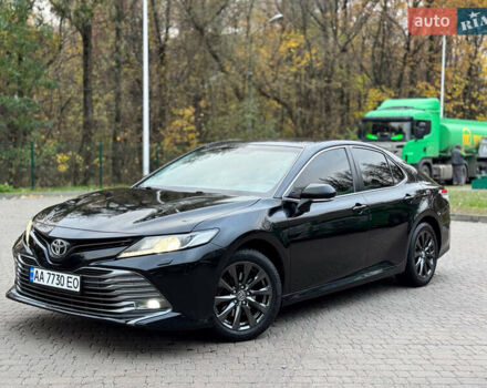 Черный Тойота Камри, объемом двигателя 2.5 л и пробегом 205 тыс. км за 22000 $, фото 1 на Automoto.ua