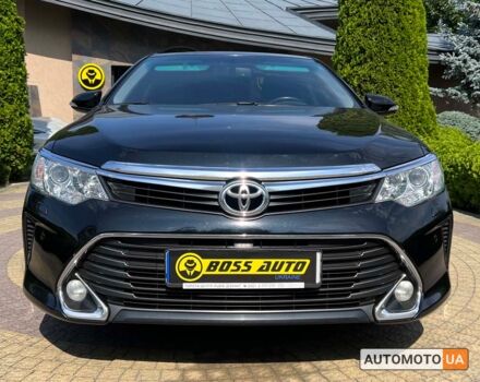 Черный Тойота Камри, объемом двигателя 2.5 л и пробегом 153 тыс. км за 18300 $, фото 1 на Automoto.ua