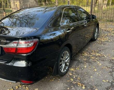 Тойота Камри 2017 в Запорожье на Automoto.ua Черный Тойота Камри, объемом двигателя 2.49 л и пробегом 143 тыс. км за 19500 $, фото 12 на Automoto.ua
