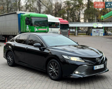 Черный Тойота Камри, объемом двигателя 2.5 л и пробегом 205 тыс. км за 22000 $, фото 2 на Automoto.ua