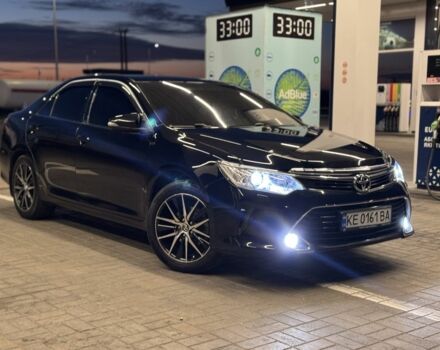 Черный Тойота Камри, объемом двигателя 2.5 л и пробегом 210 тыс. км за 18300 $, фото 1 на Automoto.ua