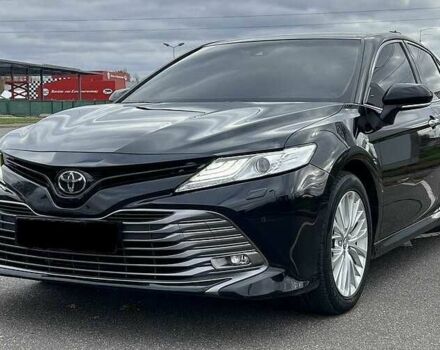 Черный Тойота Камри, объемом двигателя 2.5 л и пробегом 80 тыс. км за 15600 $, фото 1 на Automoto.ua