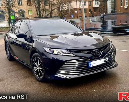Черный Тойота Камри, объемом двигателя 2.5 л и пробегом 77 тыс. км за 25600 $, фото 1 на Automoto.ua