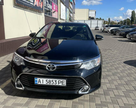 Черный Тойота Камри, объемом двигателя 2.49 л и пробегом 202 тыс. км за 16499 $, фото 1 на Automoto.ua