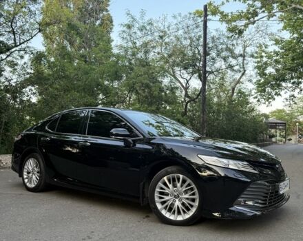 Черный Тойота Камри, объемом двигателя 2.5 л и пробегом 129 тыс. км за 25499 $, фото 1 на Automoto.ua