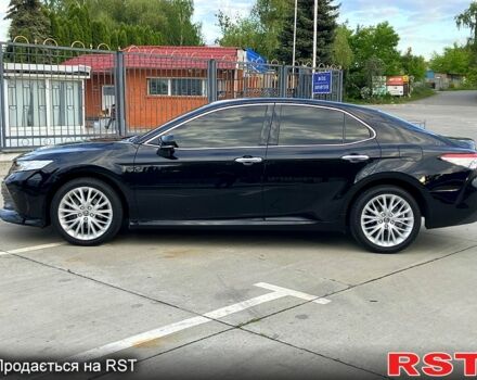 Черный Тойота Камри, объемом двигателя 2.5 л и пробегом 199 тыс. км за 22500 $, фото 2 на Automoto.ua