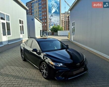 Черный Тойота Камри, объемом двигателя 2.49 л и пробегом 77 тыс. км за 20600 $, фото 1 на Automoto.ua