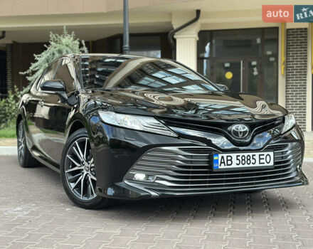 Черный Тойота Камри, объемом двигателя 2.5 л и пробегом 27 тыс. км за 29500 $, фото 1 на Automoto.ua