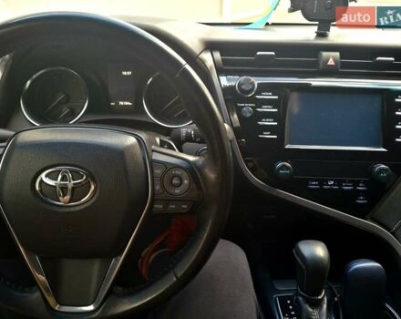 Черный Тойота Камри, объемом двигателя 2.49 л и пробегом 77 тыс. км за 20600 $, фото 14 на Automoto.ua