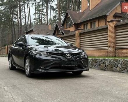 Черный Тойота Камри, объемом двигателя 2.49 л и пробегом 80 тыс. км за 22500 $, фото 1 на Automoto.ua