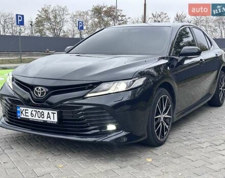 Черный Тойота Камри, объемом двигателя 2.5 л и пробегом 112 тыс. км за 22900 $, фото 1 на Automoto.ua