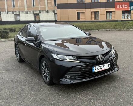 Черный Тойота Камри, объемом двигателя 2.49 л и пробегом 84 тыс. км за 25900 $, фото 1 на Automoto.ua
