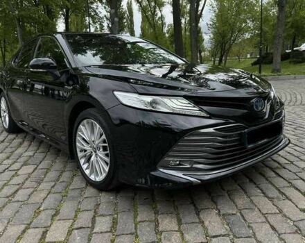 Черный Тойота Камри, объемом двигателя 2.5 л и пробегом 95 тыс. км за 20000 $, фото 2 на Automoto.ua