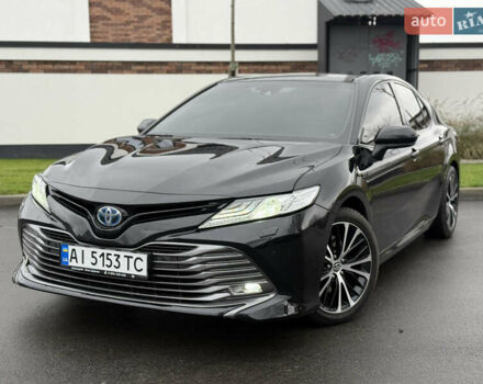 Черный Тойота Камри, объемом двигателя 2.5 л и пробегом 90 тыс. км за 27800 $, фото 1 на Automoto.ua