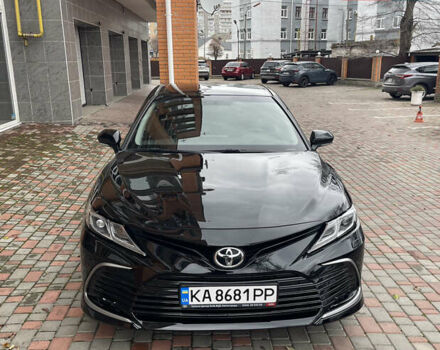Черный Тойота Камри, объемом двигателя 2.5 л и пробегом 52 тыс. км за 27800 $, фото 1 на Automoto.ua