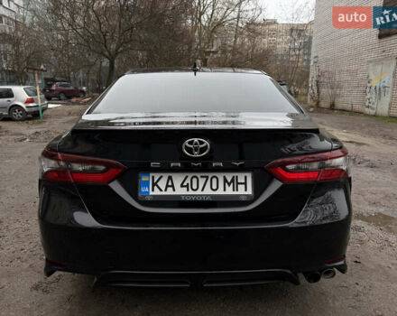 Черный Тойота Камри, объемом двигателя 2.49 л и пробегом 83 тыс. км за 18500 $, фото 4 на Automoto.ua