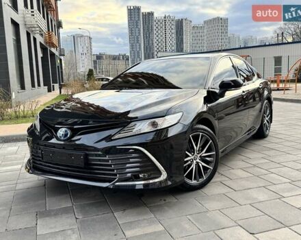 Черный Тойота Камри, объемом двигателя 2.49 л и пробегом 115 тыс. км за 34500 $, фото 1 на Automoto.ua