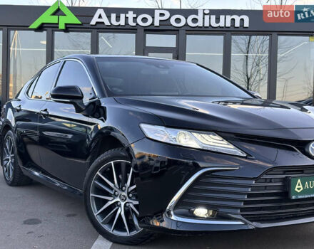 Черный Тойота Камри, объемом двигателя 2.49 л и пробегом 131 тыс. км за 32000 $, фото 1 на Automoto.ua