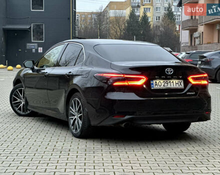 Черный Тойота Камри, объемом двигателя 2.49 л и пробегом 129 тыс. км за 29999 $, фото 2 на Automoto.ua