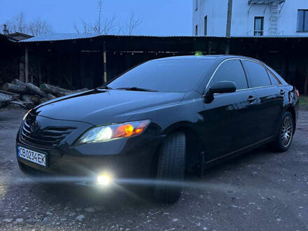 Черный Тойота Камри, объемом двигателя 3.46 л и пробегом 264 тыс. км за 9800 $, фото 1 на Automoto.ua