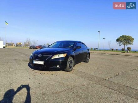 Черный Тойота Камри, объемом двигателя 3.5 л и пробегом 382 тыс. км за 7300 $, фото 1 на Automoto.ua