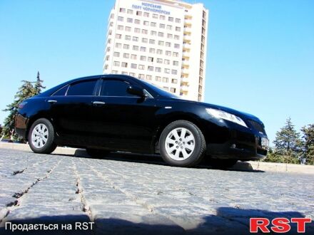 Черный Тойота Камри, объемом двигателя 3.5 л и пробегом 238 тыс. км за 9600 $, фото 1 на Automoto.ua