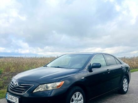 Черный Тойота Камри, объемом двигателя 2.4 л и пробегом 343 тыс. км за 8500 $, фото 1 на Automoto.ua