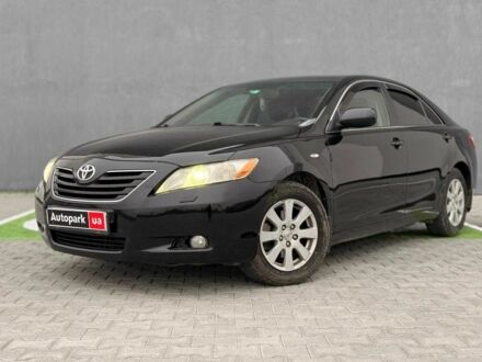 Черный Тойота Камри, объемом двигателя 2.4 л и пробегом 224 тыс. км за 6500 $, фото 1 на Automoto.ua