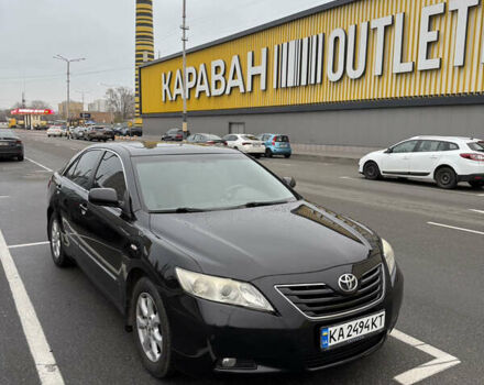 Черный Тойота Камри, объемом двигателя 2.4 л и пробегом 188 тыс. км за 10299 $, фото 1 на Automoto.ua