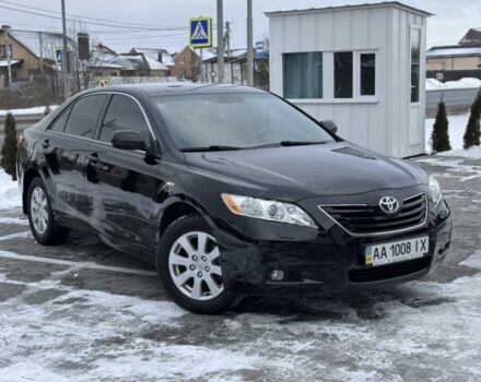 Черный Тойота Камри, объемом двигателя 2.4 л и пробегом 93 тыс. км за 6400 $, фото 1 на Automoto.ua