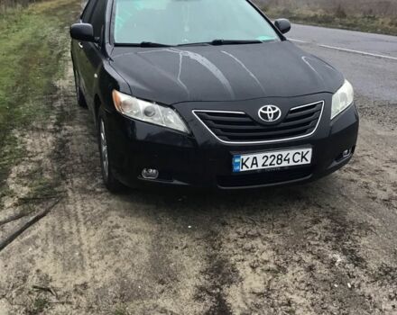 Черный Тойота Камри, объемом двигателя 2.4 л и пробегом 363 тыс. км за 6500 $, фото 1 на Automoto.ua