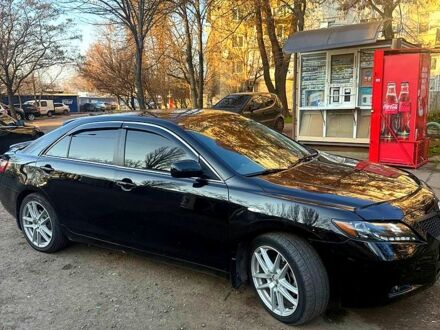Черный Тойота Камри, объемом двигателя 3.5 л и пробегом 259 тыс. км за 8100 $, фото 1 на Automoto.ua