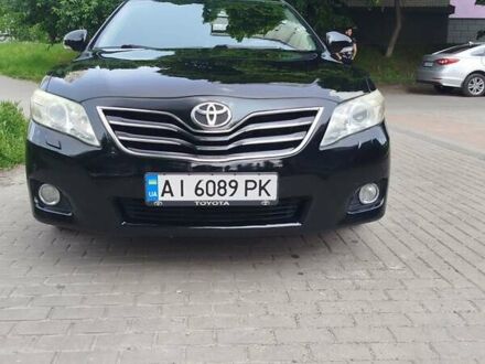 Черный Тойота Камри, объемом двигателя 3.46 л и пробегом 227 тыс. км за 10500 $, фото 1 на Automoto.ua