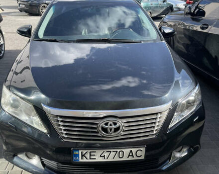 Черный Тойота Камри, объемом двигателя 2.5 л и пробегом 280 тыс. км за 11600 $, фото 1 на Automoto.ua