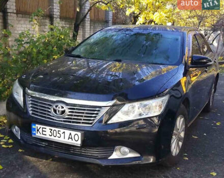 Черный Тойота Камри, объемом двигателя 2.49 л и пробегом 285 тыс. км за 13500 $, фото 1 на Automoto.ua