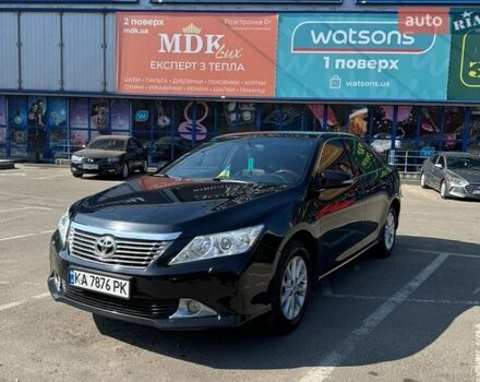Черный Тойота Камри, объемом двигателя 2.49 л и пробегом 220 тыс. км за 12500 $, фото 1 на Automoto.ua