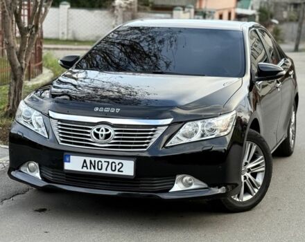 Черный Тойота Камри, объемом двигателя 2.5 л и пробегом 185 тыс. км за 12000 $, фото 1 на Automoto.ua