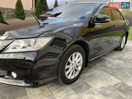 Тойота Камри 2013 в Ивано-Франковске на Automoto.ua Черный Тойота Камри, объемом двигателя 2.49 л и пробегом 209 тыс. км за 13300 $, фото 1 на Automoto.ua