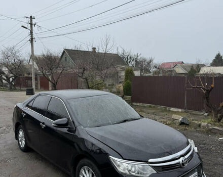 Черный Тойота Камри, объемом двигателя 2.49 л и пробегом 190 тыс. км за 7000 $, фото 1 на Automoto.ua