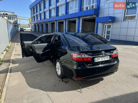 Тойота Камри 2014 в Житомире на Automoto.ua Черный Тойота Камри, объемом двигателя 2.49 л и пробегом 87 тыс. км за 20401 $, фото 1 на Automoto.ua