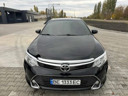 Черный Тойота Камри, объемом двигателя 2.5 л и пробегом 196 тыс. км за 17450 $, фото 1 на Automoto.ua