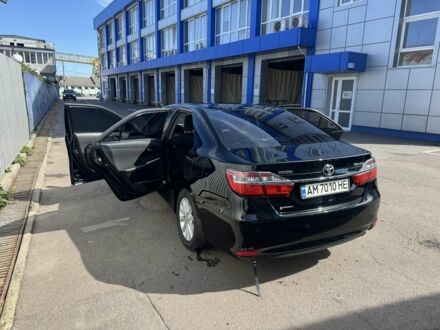 Чорний Тойота Камрі, об'ємом двигуна 2.5 л та пробігом 87 тис. км за 20400 $, фото 1 на Automoto.ua