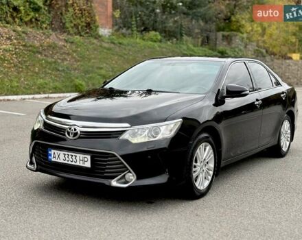 Чорний Тойота Камрі, об'ємом двигуна 2.49 л та пробігом 217 тис. км за 15500 $, фото 1 на Automoto.ua