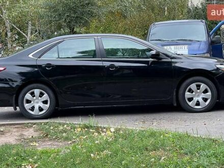Черный Тойота Камри, объемом двигателя 2.5 л и пробегом 205 тыс. км за 12500 $, фото 1 на Automoto.ua